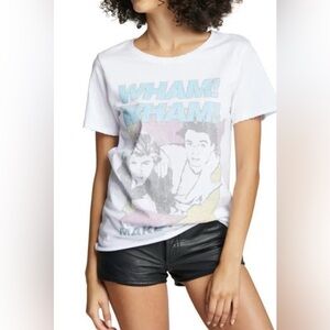 Recycled Karma WHAM!! Make it big extra small white T XS